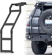 Rear Ladder for 2010-2024 Toyota 4runner Accessories Tailgate Ladders Car Rear Gate Ladder Mount Bracket Accessories