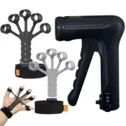 Hand Grip Strengthener- Grip Strength Trainer, Forearm Black Combo Set