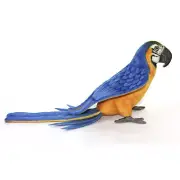 Blue/Yellow Macaw - Hansa Realistic Stuffed Plush Animal Soft Toy 40cm