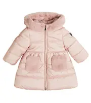 [Il Gufo] Il Gufo Quilted puffer coat M 9 pink