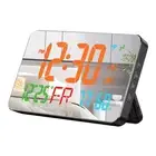 Digital Alarm Clock Adjustable Brightness Desk Clock for Living Room Bedside