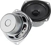 2PCS 10W Mini 3" HiFi Full Range Speaker 8 Ohm Anti-Magnetic Audio 2.0/2.1 Home Stereo Woofer Loudspeaker 90dB High Sensitivity