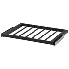 Ikea KOMPLEMENT Pull-out pants hanger, black-brown 29 1/2x22 7/8 " - NEW