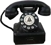 ＫＬＫＣＭＳ Old Fashioned Landline Telephone Model Corded Telephone Photography Props