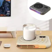 2In1 Coffee Cup Warmer Beverage Tea Milk Warmer Cup Warmer Electric Warm Wind