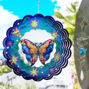 Metal Butterfly Wind Spinner and Tail Spinner Kit Wind Spinners Outdoor Decor...