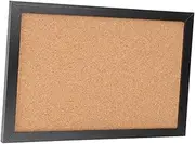 CAXUSD Versatile Wall Decor Cork Photo Board Frame Office Accessory Home School Bulletin Board