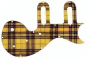 Pickguard Epiphone Les Paul SL Graphical Graphic Scratchplate Tartan Macleod