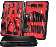 18 color tools stainless steel manicure set nail clippers pedicure paronychia clippers trimmer trimmer Black18Tools
