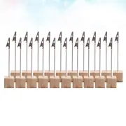 20PCS Table Menu Holder Stand Picture Holder Clips Wire Photo Holder