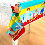 New in Package Plastic Hallmark Handy Manny Table Cover