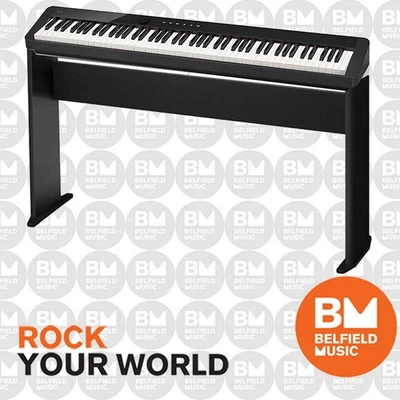 Casio Privia PX-S1100 Digital Piano Black PXS1100 w/ CS68P Wooden Stand - BM