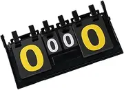 GANAZONO Portable Flipping Scoreboard for Sports Games Durable Tabletop Score Counter for Basketball Baseball Volleyball More Easy to Clean Readable Numbers