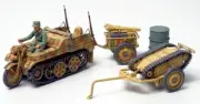 1/48 Scale Tamiya Models GERMAN KETTENKRAD W/CART KIT Item #32502