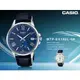 CASIO 手錶專賣店 國隆 MTP-EX100L-2A 時尚雙眼男錶 皮革錶帶 藍 防水50米 MTP-EX100L