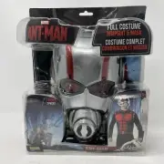 Marvel Comics ANT MAN costume JUMPSUIT and MASK BOYS size 8-10