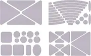 Gear Aid, Tenacious Tape Gear Patches, Varies Sizes, Reflective, Silver