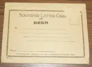 Vintage Souvenir Letter Card of Beer Devon England 6 views Unused Post Card