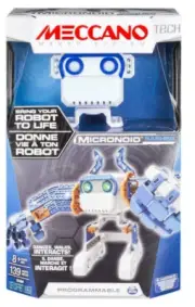 Meccano Tech MicroNoid Blue Basher 16404 Programmable Robot Toy New Sealed