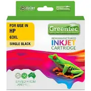 Greentec HP Ink Cartridge 63XL Black