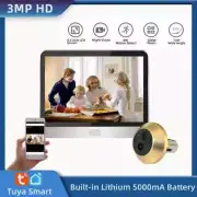 3MP Smart Life Outdoor Wireless House Door Peephole Video Eye Cameras 2.4G Wifi
