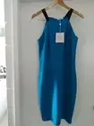 BNWT Sonia Kruger Ladies Teal Cocktail/Wedding Dress - Size 10 - RRP $179