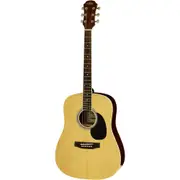 Aria AWN-15 Prodigy Series Acoustic Dreadnought Guitar Natural Gloss