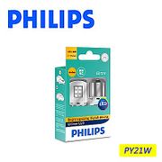 Philips 飛利浦LED VISION晶亮系列單芯煞車燈 琥珀色PY21W