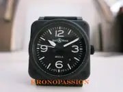 Bell & Ross BR 03 A Ceramic Black Matte 41mm BR03A-BL-CE/SRB New !