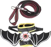 1 Set Halloween Cat Costumes Small Cat Harness Dog Halloween Costume Pet Harness Leash Kit Belts Pet Walking Supplies Trapper Kitten Adjustable Vest Apparel Catnip Scooper Felt