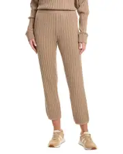 SIMKHAI Cable Cashmere-Blend Jogger Pant