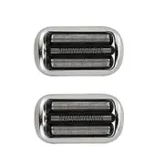 2PCS 73S Replacement Shaver for Series 7 Electric Shaver Models 7020S, 7025S, 7085Cc,7071Cc Electric Shaver Silver