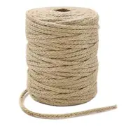 Jute Twine, 200Feet 3.5mm Braided Jute Rope, Natural Twine String for Crafts,