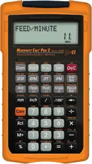 Calculated Industries 4088 Machinist Calc Pro 2 Avanzado