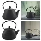 Cast Iron Teapot 1000ml Retro Japanese Styles with Infuser for Kitchen Home