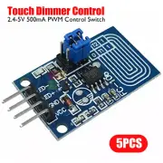 5PC Capacitive Touch LED Dimmer PCB Board PWM Control Switch Module 2.4-5V 500mA