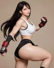 Tifa Final Fantasy 7 Pin-Up Fan Art Print Poster Size A3 JAPAN 297×420mm 997