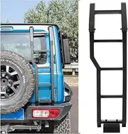 Car Rear Tail Door Climbing Ladder Compatible For Suzuki Jimny JB64 JB74W 2019-2023 Tailgate Pedal Step(B)