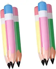 Inflatable Giant Pencils Jumbo Crayons Balloon Pendant for School Decor