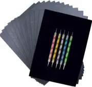 100 Sheets Carbon Transfer Paper Tracing Carbon Paper for DIY Wood Working Paper