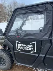 Can-Am Defender Framed Upper Soft Doors For Rival Half Lower Doors