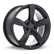 16 Inch Black Alloy Wheel Rim for Volkswagen GTI Jetta, RTX 82475 16x7 5x112 5Lu (for: Volkswagen)