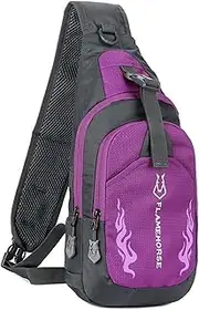 MEFESE Men Sling Backpack Chest Crossbody Bag Shoulder Bag Travel Sports Gym Daypack