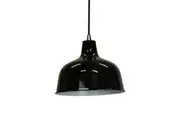 Danica Classic Dome Metal Cord Drop Pendant Light Lamp - Black.