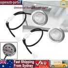 2x Universal 12V 20W Rangehood Halogen Light Bulbs Both Male & Female Plugs SU