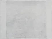 Linen House Aria Cotton/Bamboo Silver Bath Mat - 800 GSM