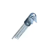 SP Tools 13Pcs Magnetic Ball Drive Hex Key Set - Metric Cr-V Steel Magnetic Tips