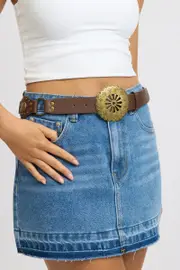 Brown Western Waist and Hip Belt - Size ONE, Women's Belts
