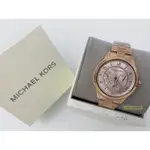 【NEW START精品服飾-員林】MICHAEL KORS  MK 晶鑽女款腕錶 MK6589 錶徑38MM 手錶