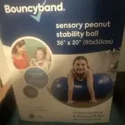BouncyBand Peanut Shaped Stability Ball